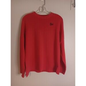 Pink By Victoria's Secret Pullover Sweatshirt Sz Medium Graphic Print